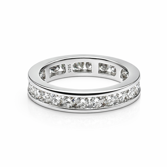 1.14ct Eternity Band, White Gold (VVS1/D/Excellent)