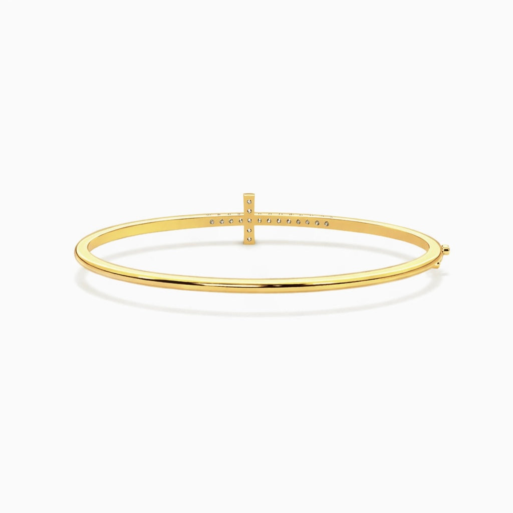 Pavé Cross Bangle