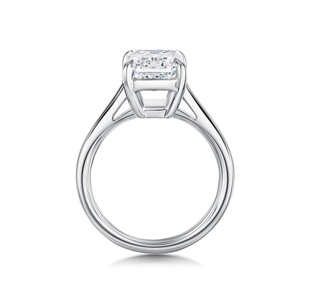 2.00ct Emerald Cut Solitaire Engagement Ring