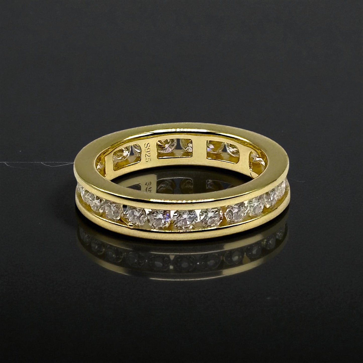 1.4ct  Eternity Band, Yellow Gold (VVS1/D/Excellent)