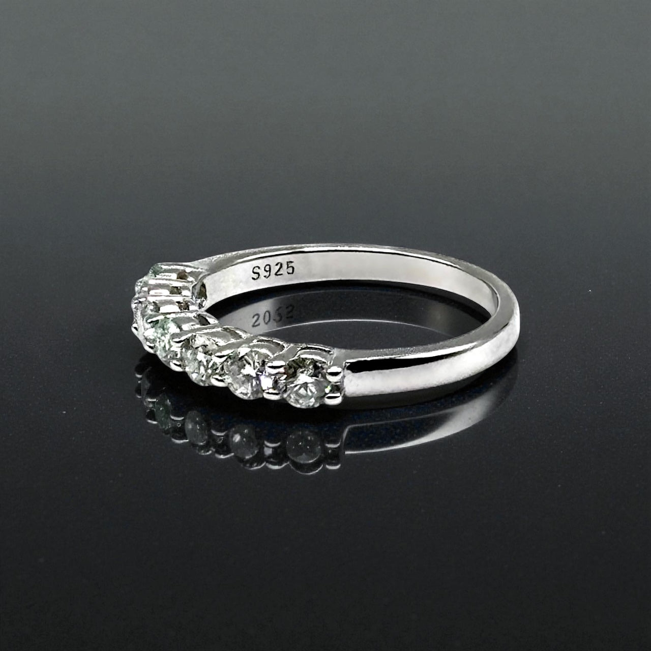 .7ct Seven Stone Eternity Ring, White Gold (VVS1/D/Excellent)