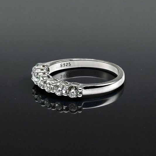 .7ct Seven Stone Eternity Ring, White Gold (VVS1/D/Excellent)