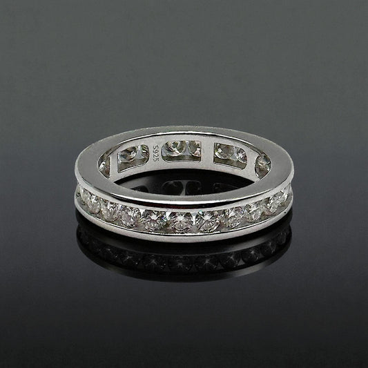 1.4ct  Eternity Band, White Gold (VVS1/D/Excellent)