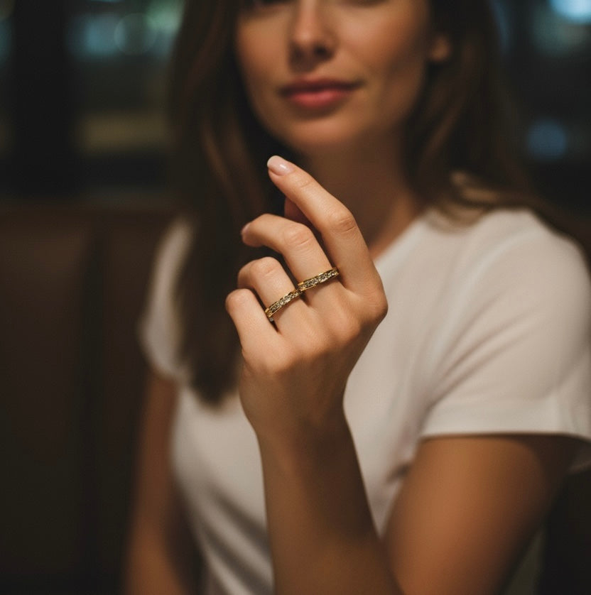 1.4ct  Eternity Band, Yellow Gold (VVS1/D/Excellent)