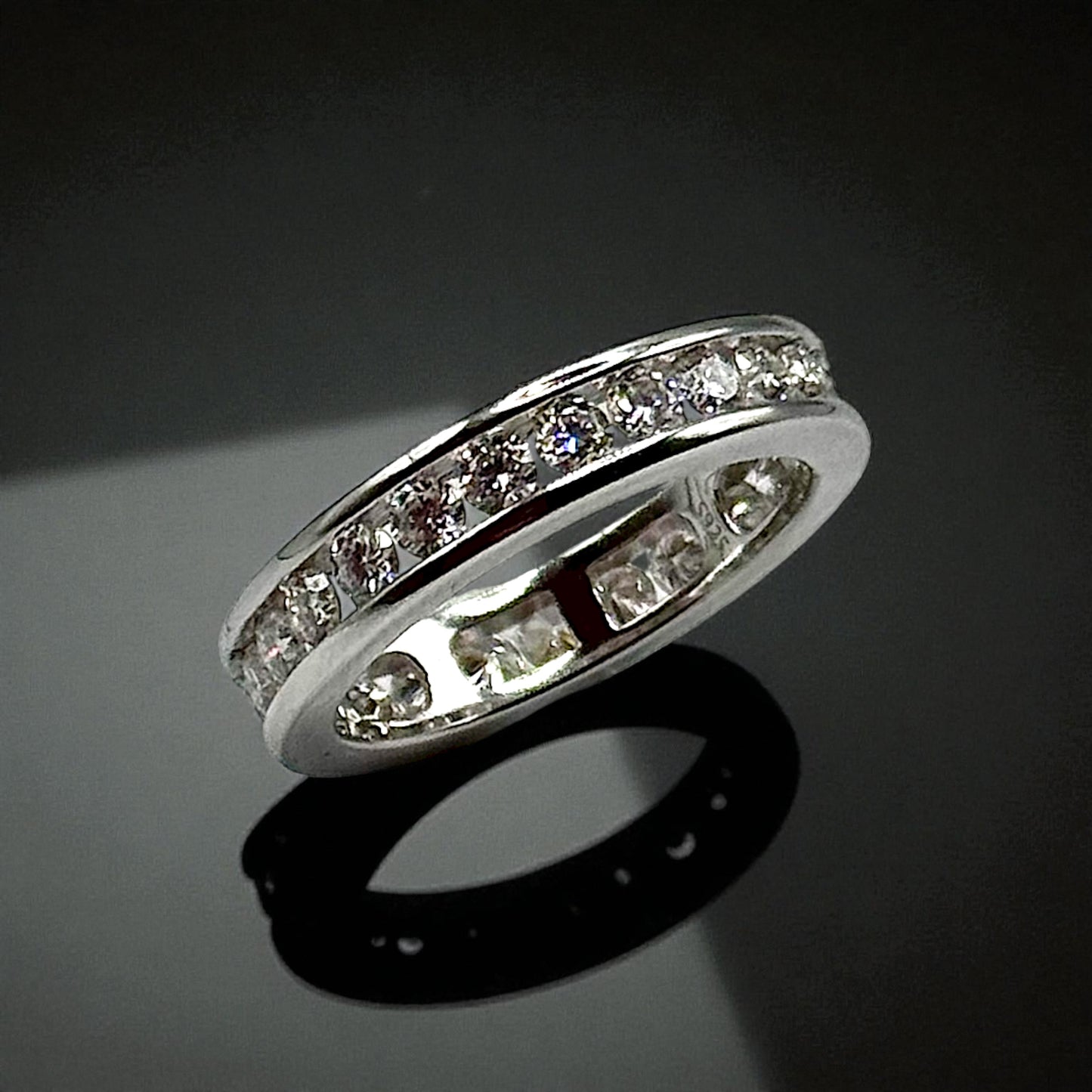 1.4ct  Eternity Band, White Gold (VVS1/D/Excellent)