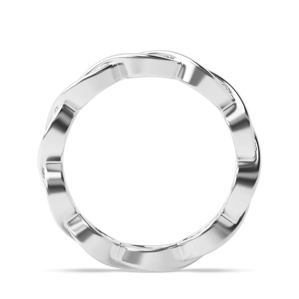 Marquise-cut Eternal Love Diamond Infinity Ring